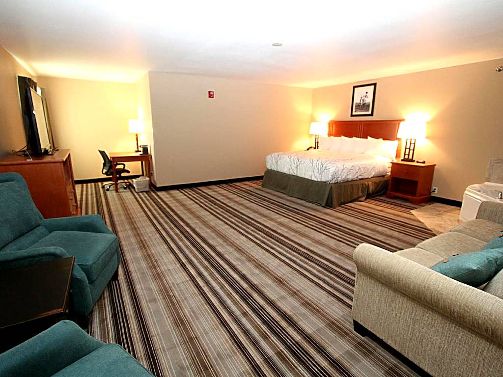 Bowman Lodge & Convention Center: King Suite with Spa Bath (Bowman) 